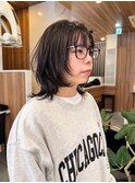 ミディアムレイヤー＊ウルフカット＊顔周りレイヤー＊銀座
