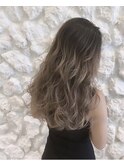 #グラデーション　#ミルクティーベージュ　#アッシュベージュ