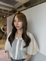 アマトウキョウ アユンチェ(AMA TOKYO×AYUNCHE)&nbsp;韓国ヘア　2wayバング  レイヤーカット くびれヘア  顔周り