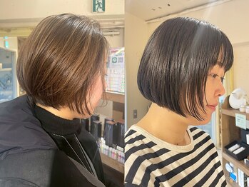 トコノバ(toconova)の写真/髪のダメージを最小限に抑えたカラーで、透明感のある艶髪に!カラー後のパサつきもキレイにまとまる♪