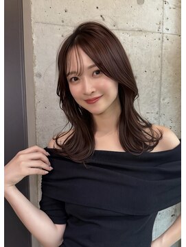 ヌイ 横浜(nui) やわらか暗髪ベージュくびれスタイル