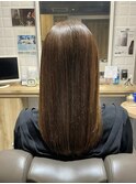 縮毛矯正で美髪ストレートミディアム【カミケンガレリア/郡山】