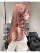 ソル 栄矢場町(SOL)&nbsp;ピンクベージュ/ピンクカラー/ウェーブヘア