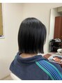 ヘアリゾートハピネス 切りっぱなしボブなどレディースも◎