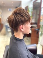 セルボーン&nbsp;メンズカット/ブリーチなし/ショート/ツーブロック/ベージュ