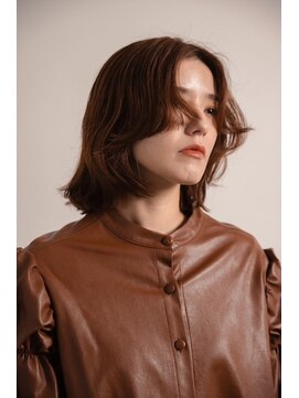 マスタード(MASTARD) 髪質改善フェイスフレーミングカラーミディアムヘア美髪