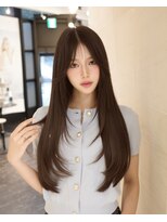 ジュノヘアージャパン 表参道(JUNO HAIR JAPAN)&nbsp;着物ヘア/大人ガーリー/ダークアッシュ/似合わせカット//渋谷