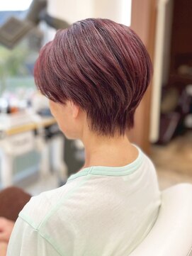 ナオシ 田原台店(nao c) コントラストハイライト×ボブ【四條畷市】