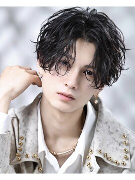 アストラ(ASTRA) MEN’S HAIR/波巻きツイストスパイラル/リバースセンターパート