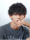 【alpha 新宿】マッシュ×ツイストスパイラルパーマ