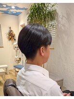 ももいろかぶとむし 【学生/校則OK】耳周りスッキリ清潔感とお洒落を両立したヘア
