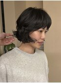 マッシュボブ × ニュアンスパーマ