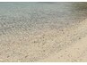 【6.７月限定/30分水巡スパ付】カット＋透明感カラー＋水巡スパ￥14,960～