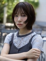 ピークアブー アヴェダ アトレ恵比寿(PEEK-A-BOO AVEDA)&nbsp;大人可愛い20代30代40代レイヤーボブ大人前髪透明感カラー