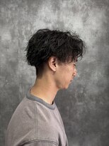 スピン 本八幡(SPIN)&nbsp;MEN’S HAIR/サーフカール/刈り上げセンターパート/本八幡
