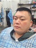 スポ刈り風
