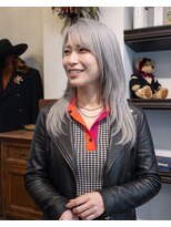 グッドフェローズ キタホリエ(GoodFellas kitahorie) レイヤーで魅せる透明感ハイトーンミディアムブリーチ艶感