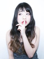 ブルーフェーセス 表参道(blue faces) 『bluefaces』ダークグレー&プラチナベージュグラデーション