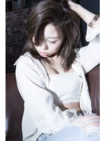 ミエルヘアーエスト 新宿店(mielhair est)&nbsp;エフォートレス ロブグレージュ【mielhair新宿】