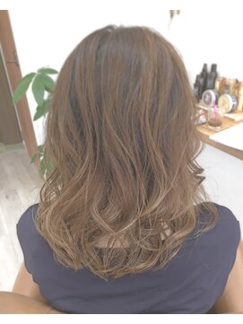 エモーション フォーヘアー(amotion for hair) バレイヤージュグラデカラー