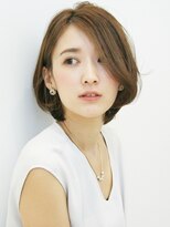 ラグエル(RAGUEL) 【30代40代50代】　前髪長めショートボブ　