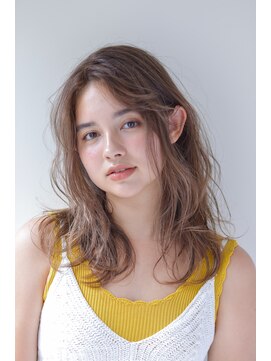 アトリエイトワ(atelier ittowa) くびれヘア/ハイライトカラー/アプリコットオレンジ/美髪/ 196