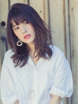 ロッソ ヘアアンドスパ 草加店(Rosso Hair&SPA)の写真/さりげないナチュラルストレートは毎日のスタイリングも簡単♪清潔感ある王道スタイルで魅力的に♪[草加]