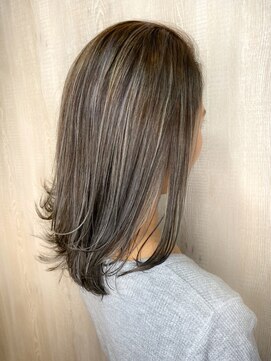 オアシス ガーデン 上尾店(Oasis GaRDEN) ＊グレージュ×ハイライト＊