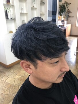 エクリュ(eKuryu) サイドバックツーブロックマッシュボブ