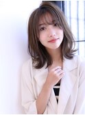 大人フェミニンなくびれミディアム