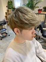 エルオム(EL.HOMME)&nbsp;【MITSU】スリークショートマッシュ×グレージュ×ツーブロック