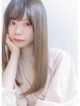 ヘアーラウンジ ハピル(Hair lounge Hapir) 【髪質改善】うるさら×ミルクチョコレートカラー