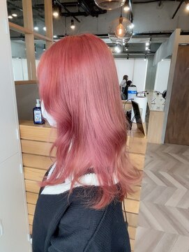 ピンク バイ アンジェリカ 瓢箪山店(PINQ by ANGELICA) #PINQ #レイヤーカット #ピラミンゴ