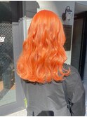 キャロットオレンジ/オレンジカラー/オレンジヘア/