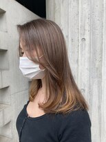 リバレッジ 広尾(Leverage)&nbsp;海外風かきあげフェイスレイヤーカット