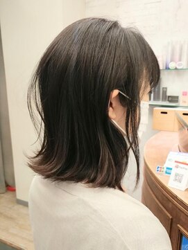 ブロッサム 東久留米店(Blossom) 20代30代40代ダークラベンダー透明感外ハネ乾かすだけ
