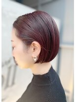 サロンロール(Salon Roll)&nbsp;モーブピンク×ミニボブ