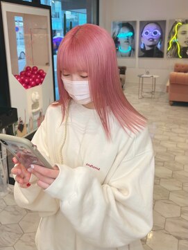 アマンドール(Aman D'or) シアー感あふれる…♪ペールピンク