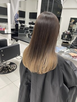 アライブ キチジョウジ(ALIVE Kichijoji) ミルクティーベージュグラデーションカラー