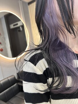 ロイオブジゼル(roi of GiseL) インナーカラー ハイトーンカラー ケアブリーチ