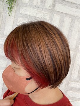 ヘアーリール 横代店(Hair Rire) ショートボブ