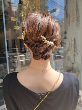 ココロカラ(Cocorokara) ヘアアレンジ　まとめ紙　結婚式　パーティ