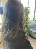 20代30代40代オリーブアッシュカラー透明感ナチュラル
