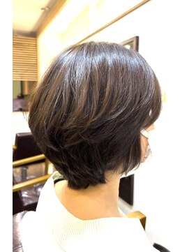 ヘアー グリーン(hair green) ショートグラボブ/ふわっとボブ/40代50代60代