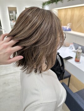 ステアケース 武蔵小杉店(stair:case) ハイライトベージュ白髪染め