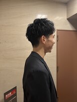 プラウド(PROUD) アップバング　田町　理容室　顔剃り　床屋　ツーブロック