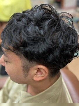 アポロカットステージ 相模大野店 アップバング/ツーブロックマッシュ<理容室>[メンズ/相模大野]