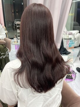 ガーランド(Girland) 【girland】カシスレッド/韓国風/レイヤーカット