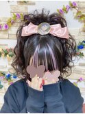 盛り髪☆ポニーテールちらし