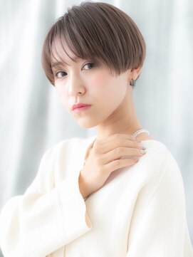 ドクターズサロン LAB 小山店 グレーベージュ小顔ツヤ髪ナチュラルマッシュo小山20代30代40代